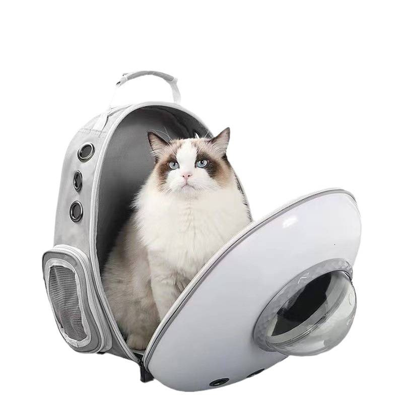 Cat Strap Portable Cat Backpack Pet Space Cabin Bag Dog Backpack Cat Cage Backpack Cat Supplies Designer Bag Pet Supplies Fashion Dog Supplies