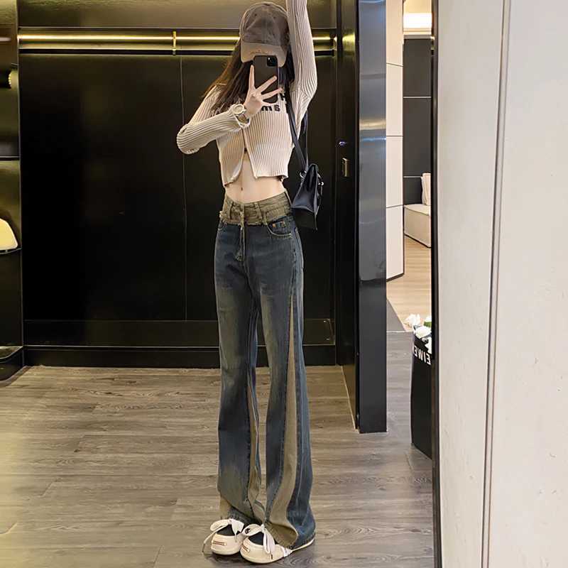 High Waist Relaxed Fit Womens Jeans Loose Denim Pants Comfort Stretch Vintage Womens pants Jeans baggy jeans Y2k clothes C251110