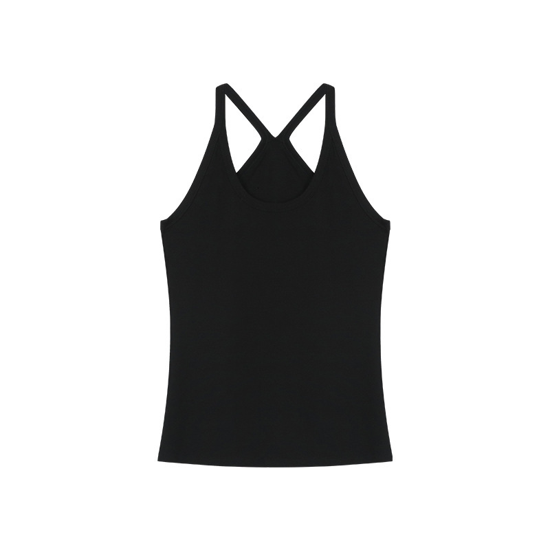2025S Designer Women S T Shirt Basic Versatile Outerwear Tank With Suspender Women S Summer New Casual Slimming Look Sleeveless Student Top For Inner 
