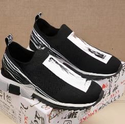 Fashionable and trendy shoes, lightweight and breathable knitted casual women's shoes, luxury shoes, slip on running shoes, designer shoes