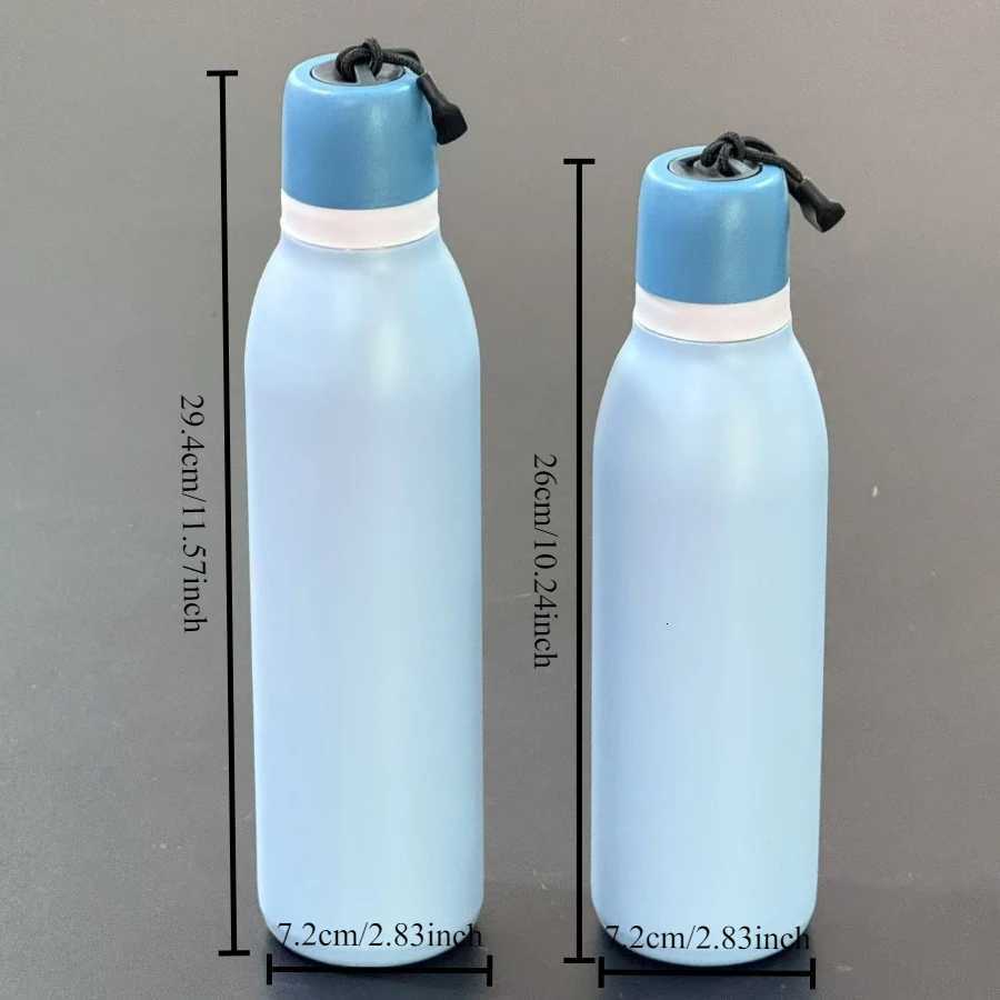 Fashionable cup aron simple large-capacity handheld sports bottle stainless steel insation water cup outdoor portable accpanying Y251110