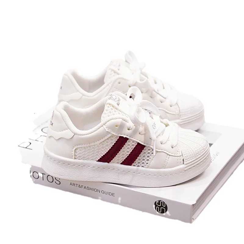 Childrens Sports Shoes Mesh Surface Breathable Board Shoes 2024 Spring and Summer New Girls LeisureT251110