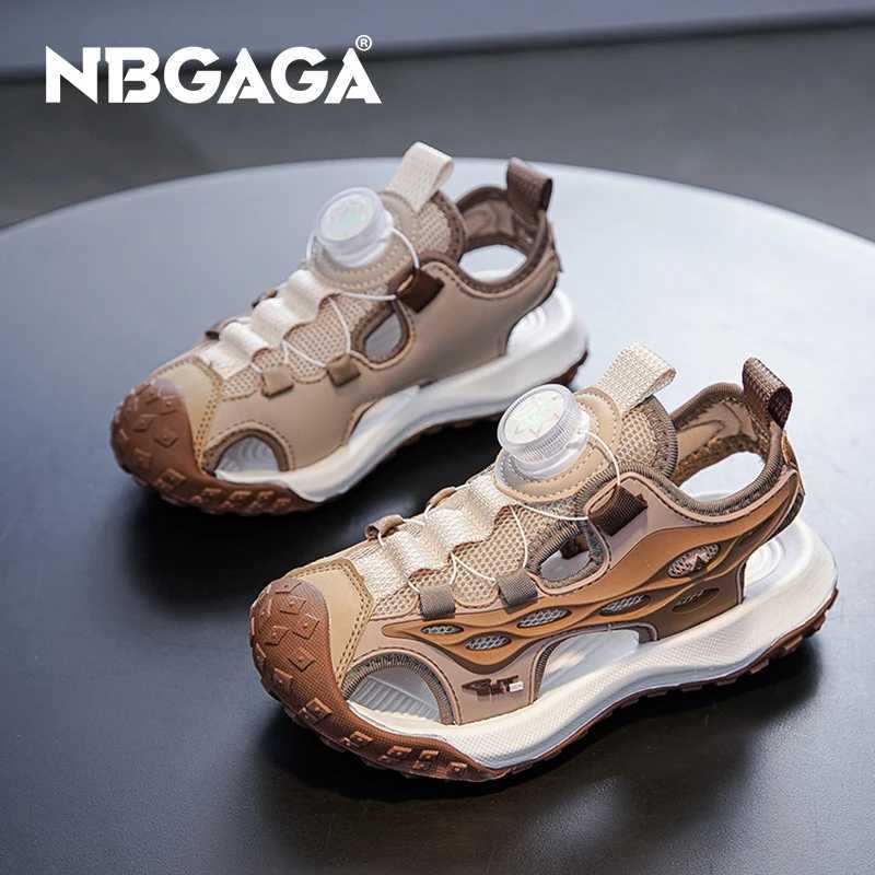 Non slip childrens sandals childrens sandals for girls and boys summer sports for young children beach sports running casual shoes Z250410