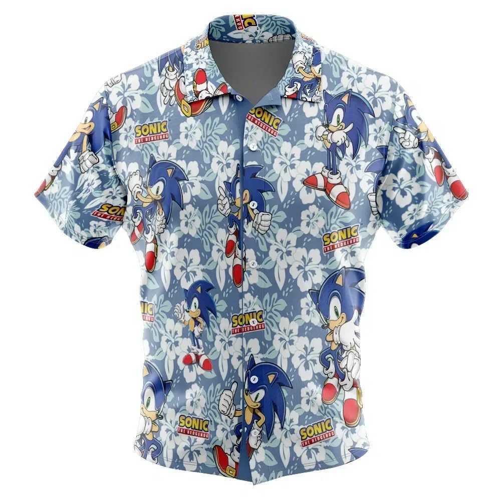 Green Warriors Transformers Button Hawaii Shirt Full Set Casual Sports Summer Mens X250410