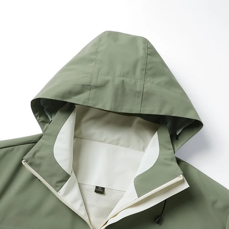 Lightweight Golf Bike Outdoor Autumn Winter Raincoat Mens Windproof Waterproof Jacket Fashion Hood Jacket 250410