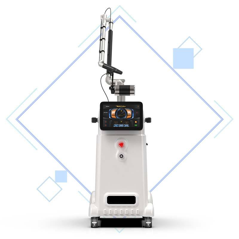 Professional Vertical Super Picosecond Nd Yag Laser Tattoo Removal Equipment 1064nm 532nm Pigment Freckle Whitening Machine