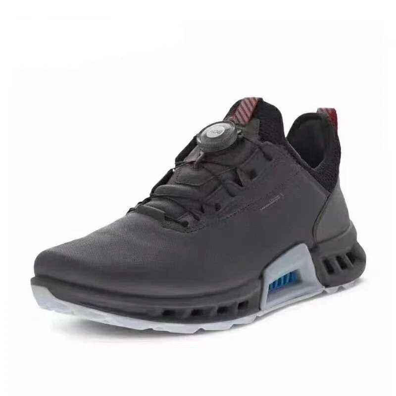 New Waterproof Walking Shoes for Men and Women - Perfect for Golf Training Genuine Leather SneakersC250410