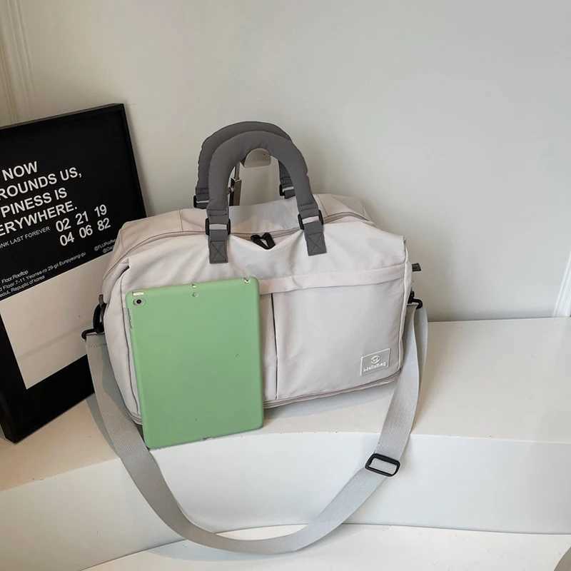 Women Travel Luggage Shoulder Bags Casual Outdoor Travel Short TripTote Bag Portable Commuting Gym Fitness Sports Handbag K251110