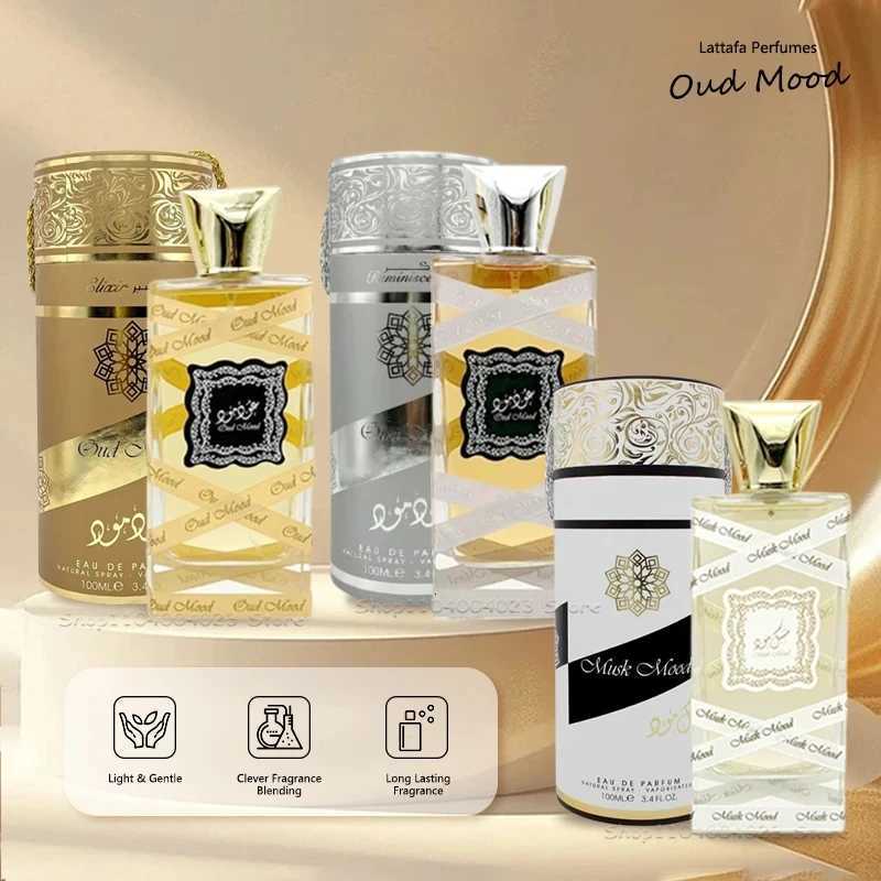 Perfume Oud Mood An Elegant Oriental Eau de Parfum Spray Arabic Perfume Long-Lasting Pheromones Perfume 100ml X251110