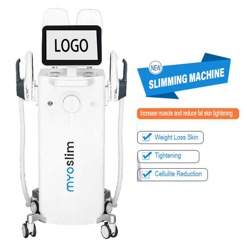 Professional 4 in 1 Electromagnetic Muscle Stimulation Device Weight Loss Muscle Building Abdomen Sculpting EMS Cellulite Reduction Body Slimming EMS 