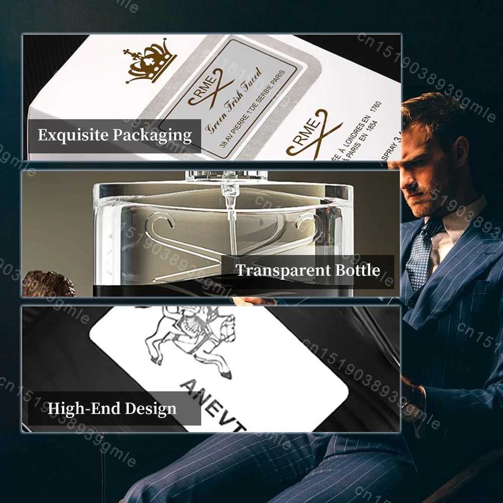 100ML Brand Men Perfume Long Lasting Floral Scent Eau De Parfum Classic Woody Fragrance Body Spray Luxury Man Cologne X251110