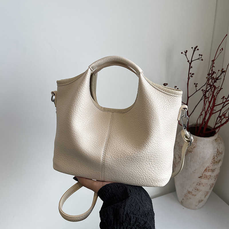 Fashion Mother-Daughter Bag for Women New Simple Elegant Bucket Bag Large Capacity Shoulder Crossbody Bag