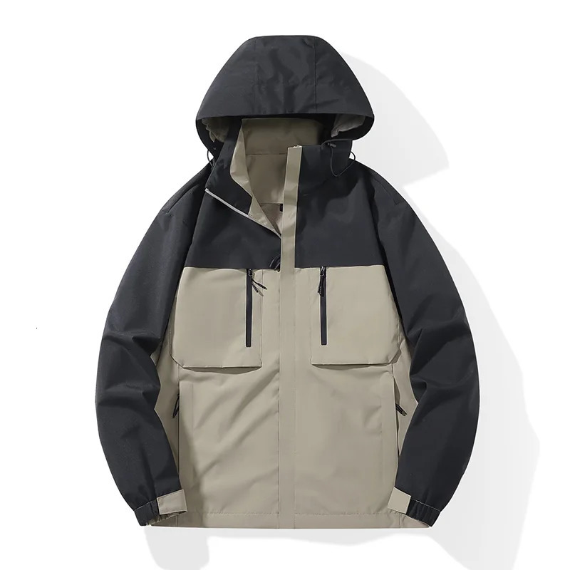 Lightweight Golf Bike Outdoor Autumn Winter Raincoat Mens Windproof Waterproof Jacket Fashion Hood Jacket 250410