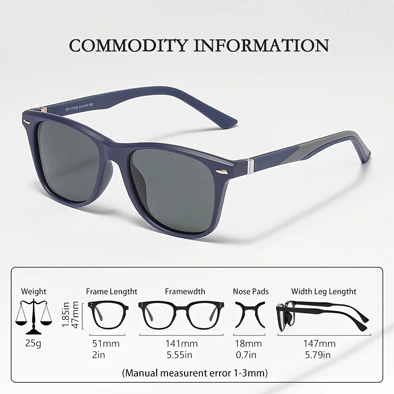 Polarized Sunglasses For Men Driving Sun Glasses Fishing Classic Sports UV400 Eyewear Male 251103