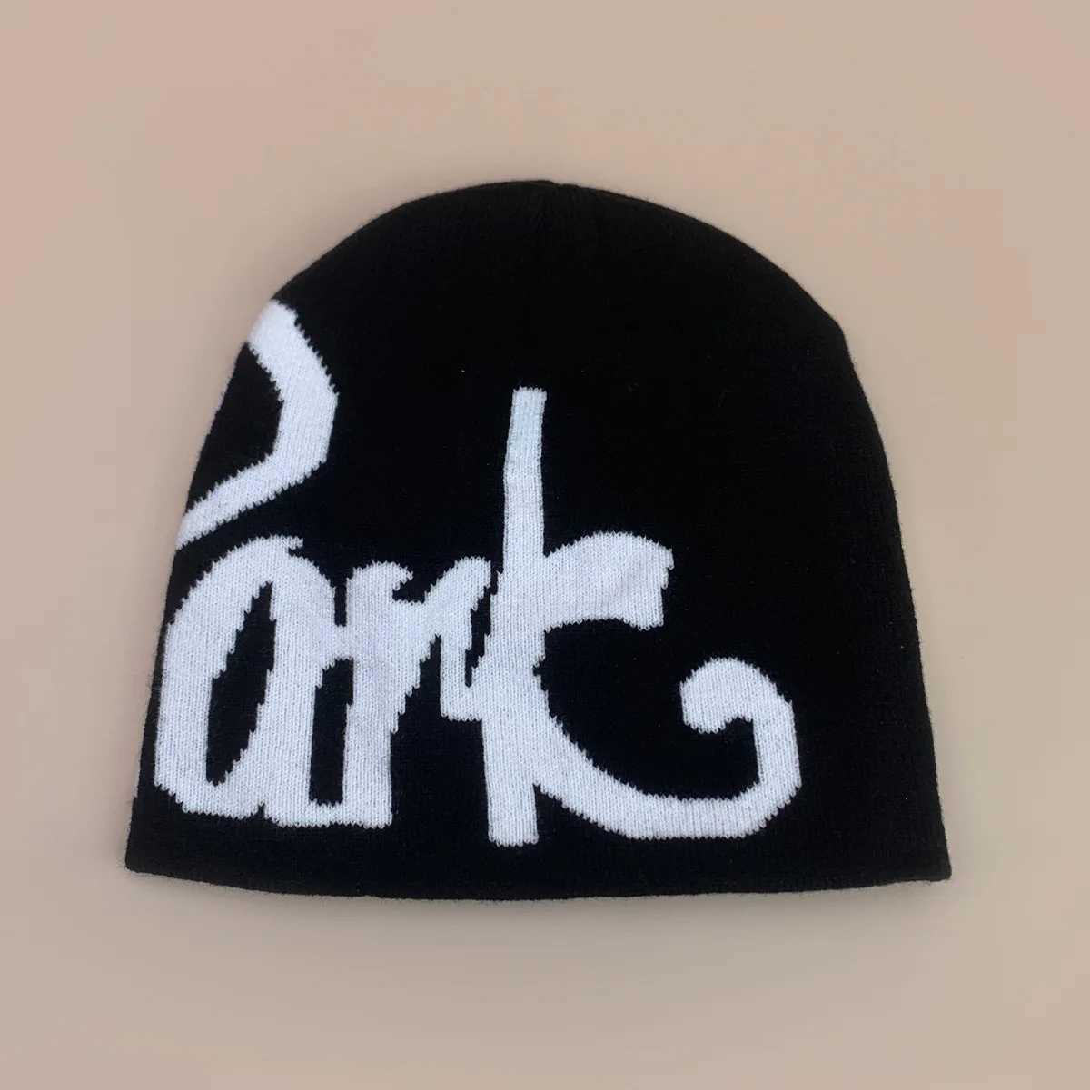 Unisex Trend Knitted Hats Color Block Warm Personal Beanies Autumn Winter New Versatile Street Fashion Hip Hop Niche SkateXJ251110