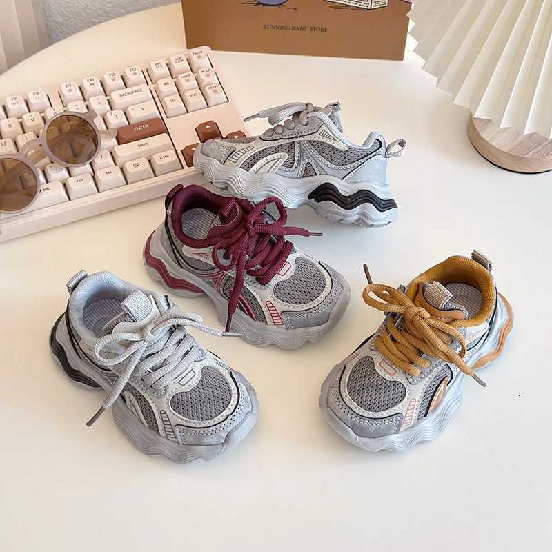 Todder Boys Mesh Shoes for Spring Autumn Children Causal Sneaker Kid boy and girl outdoor shoes Color Mixed Student Shoes I01155T251110
