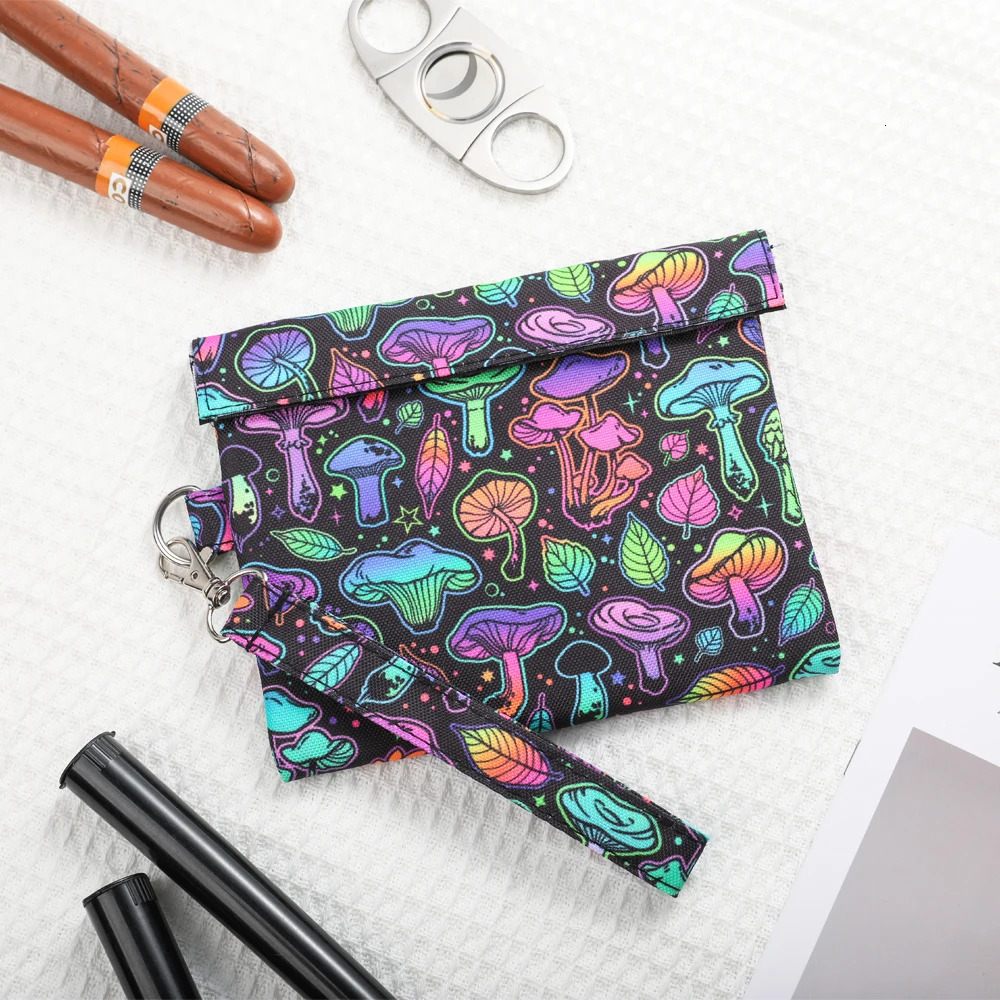 FIREDOG Smell Proof Bag proof Odorless Pouch Storage Case Carbon Lined Airtight 251110