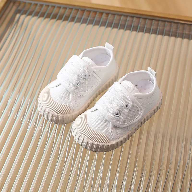 Childrens Casual Shoes Canvas Soft Sole Shoes Spring and Autumn Boys and Girls Low Top Single Shoes Non-slip Prewalker KidsT251110