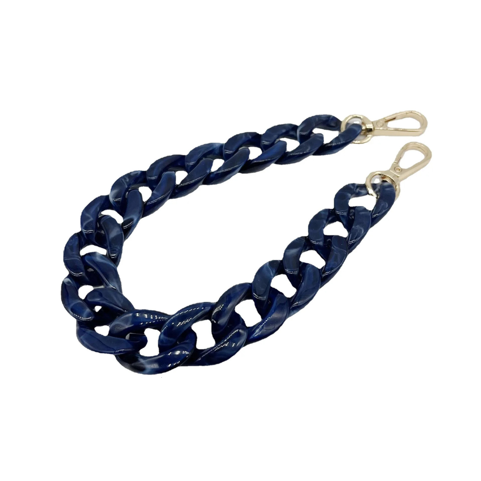 40cm 60cm 120cm Multicolored Acrylic Bag Chain Bracelet Shoulder Chain Resin Mobile Chain Acrylic Chain 251110