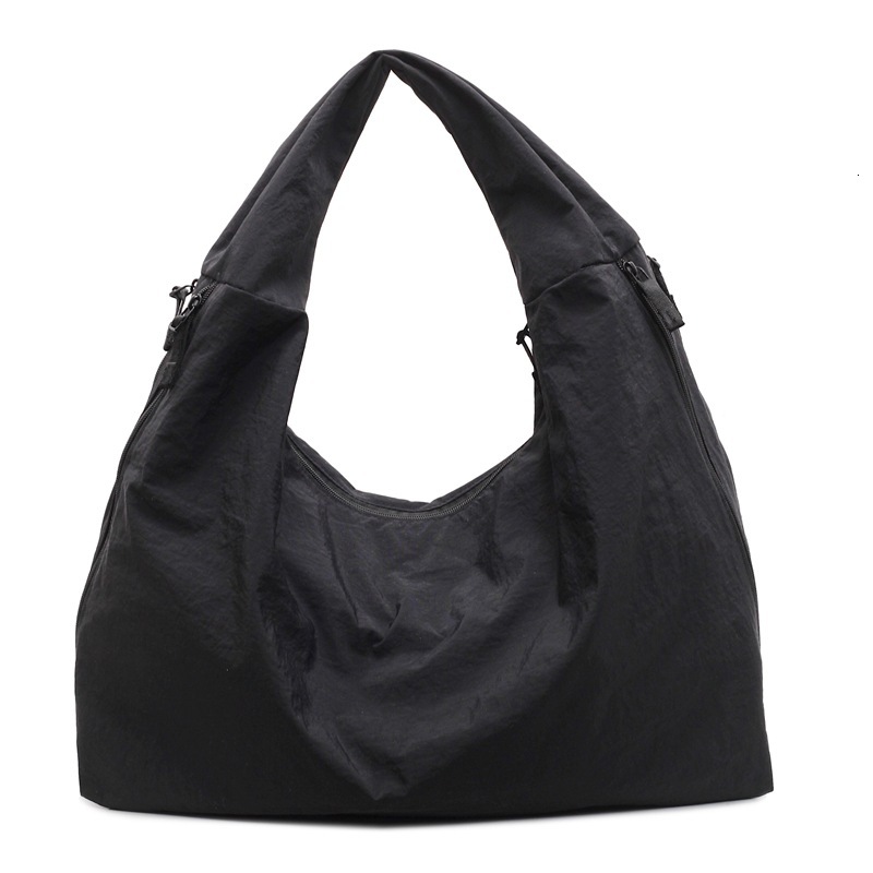 Nylon Tote Large Capacity Trendy Lazy Style Casual Shoulder Korean Version Daily Simple Commuter Bag Versatile