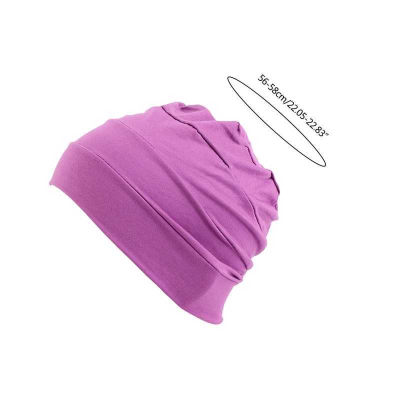 Comfy Chemo Cap Skullies Beanie Chemo Hats For Women Cancer Headwear Cap Under Hat Casual Headwear for Head wrapXJ251110