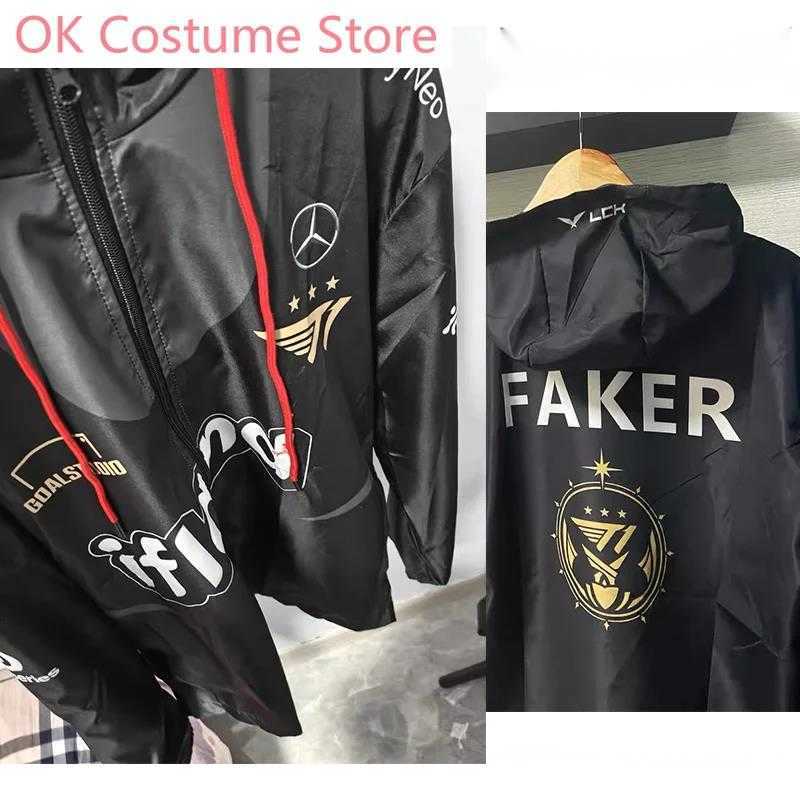 T1 Clan Faker The Same Uniform S13 Jacket Cosplay Costume Cos Game Anime Party Uniform Hallowen Play Role Clothes W251110