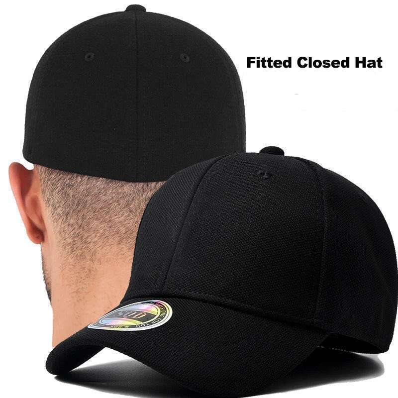 Full Closed Fitted Baseball Cap Hat Outdoor Sports Golf Caps for Women Men Hip Hop Snapback Visor Gorras