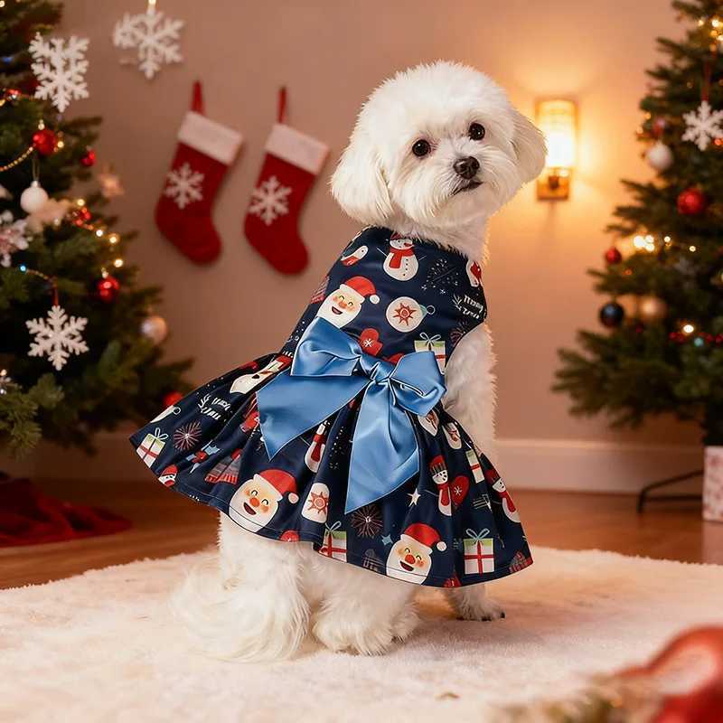 2025 New Christmas New Year Party Pet Costume - Large Dog Dress Skirt Holiday Outfit for Pets J251110