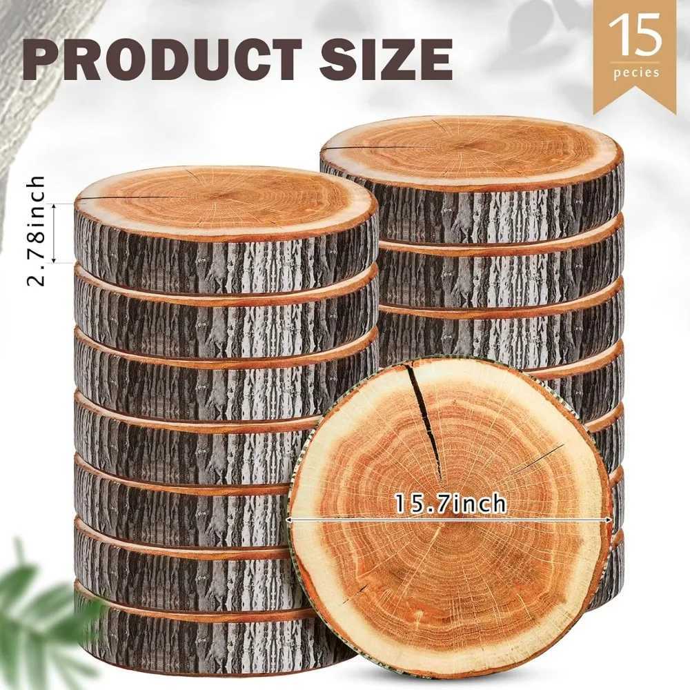 Pillow Case Set of 15 Decorative Round Throw Pillows 1575 Inch Diameter Stump Circle Seating Cushions 3D Tree Wood Slice Chair Seat Cushi Y251110