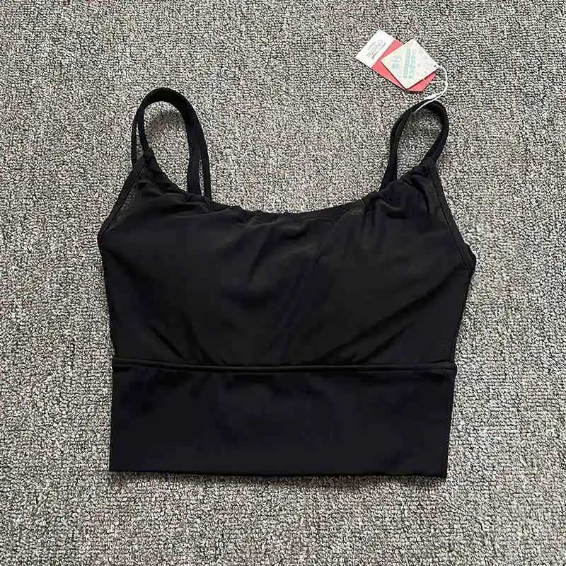 Nylon high impact pad sports bra womens sports bra top-level fitness yoga suit fitness sports braXJ250410