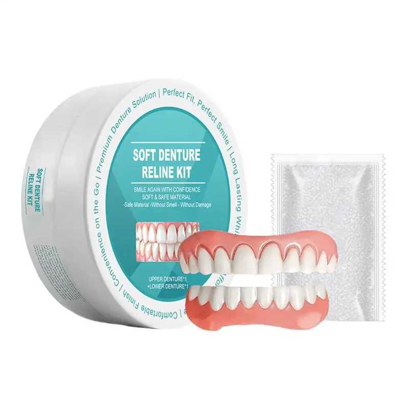 Silicone pad kit for teeth flexible teeth with soft lining comfortable teeth supply and tooth lining kit M250410