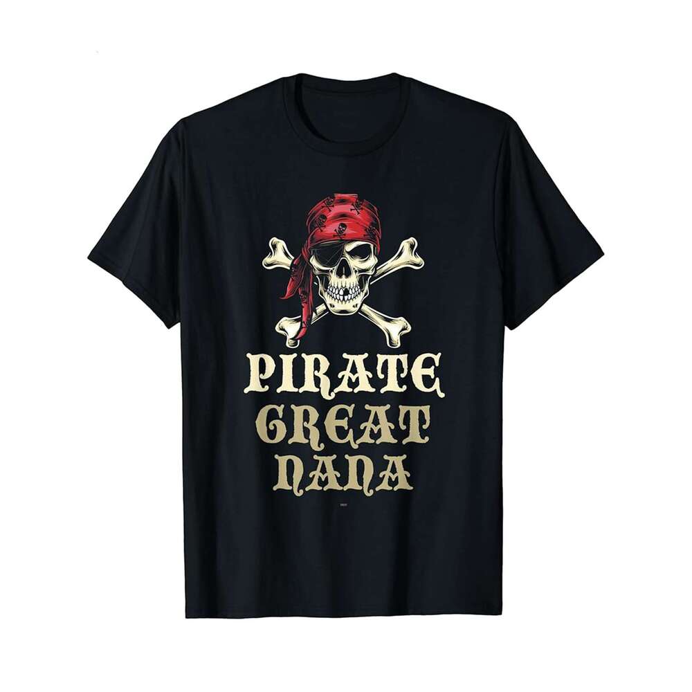 Designer T shirt Pirate Mom Jolly Roger Crossbones Skull Halloween Costume - 220g T shits