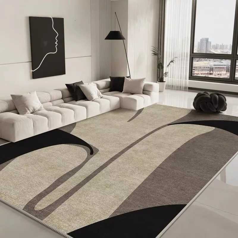 VIKAMA Light Luxury Living Room Carpet Home Non-Slip Sofa Coffee Table Blanket Bedroom Room Decoration Cloakroom Floor Mat Y251110