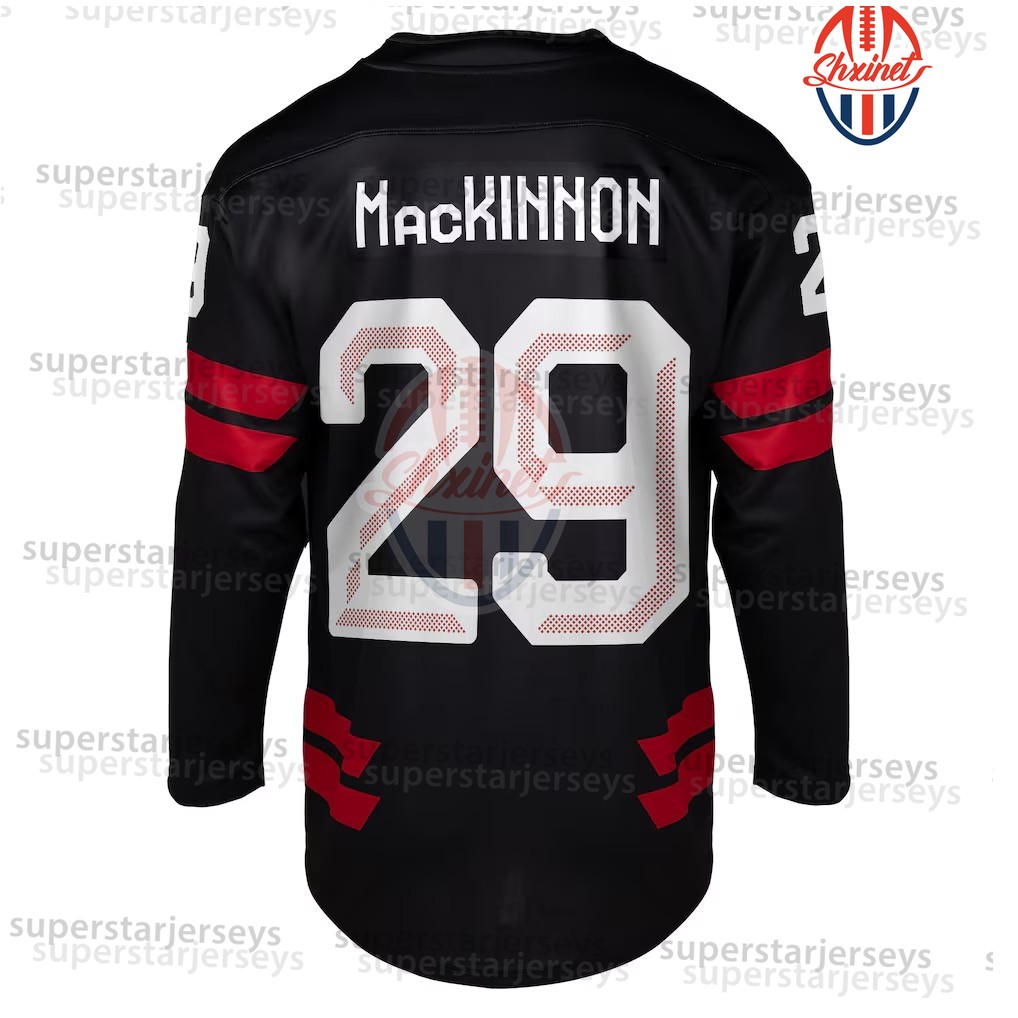 2026 Canada Hockey Jersey Sidney Crosby McDavid Brayden Point Sam Reinhart Nathan MacKinnon Cale Makar Sweater Custom Double-Reinforced Stitching Casu