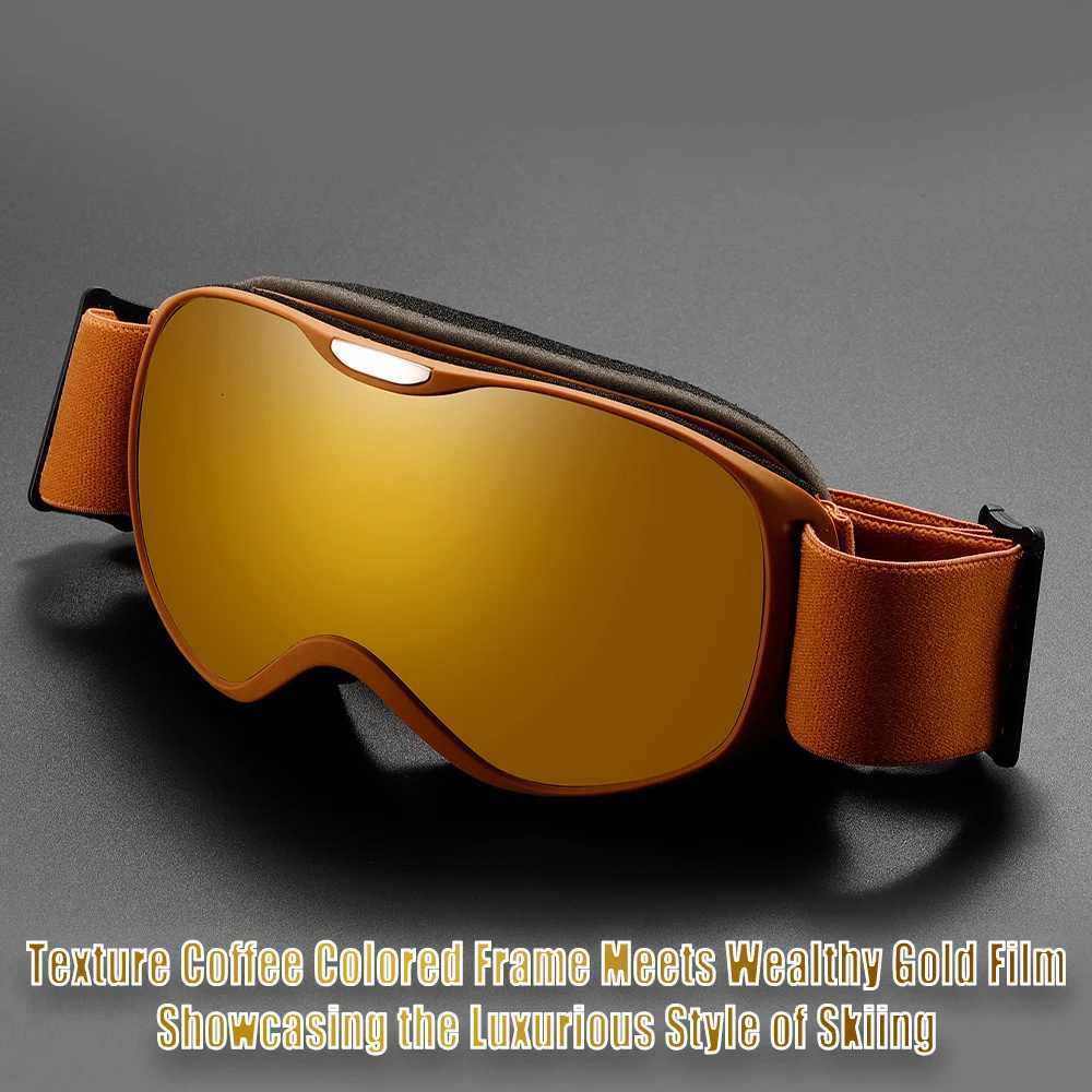 Colorful Coated Anti-Fog Kids Mountaineering Ski Goggles Outdoor Windproof Sandproof Snow Kids Ski Goggles K251110