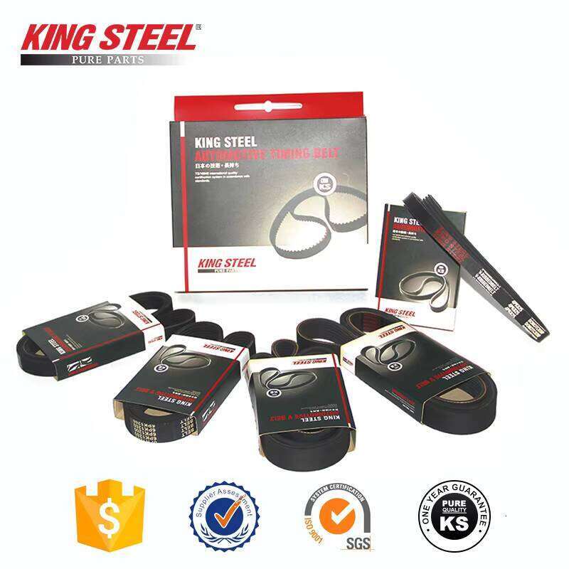 King Steel Japanese Car Fan Automatic Synchronous Belt, Rubber V-Belt for Toyota Innova Hiace Mitsubishi Suzuki Mazda Hyundai
