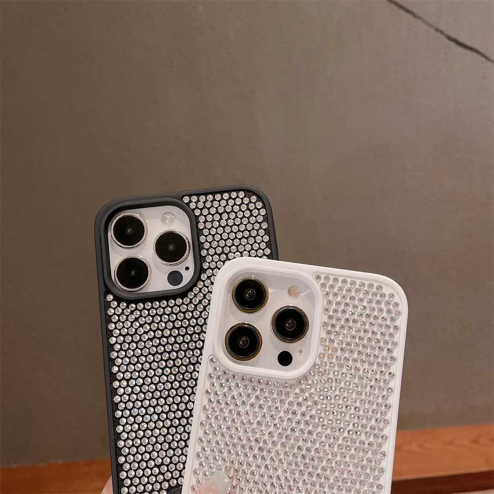 Luxury Bling Glitter Diamond Phone Case For 14 Pro Max 13 12 15 16 ProMax 15 plus Fashion Shockproof Cover Coque FundaXJ251110