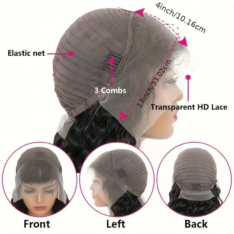 Bury 13X4 Wine Red Pre Plucked Baby Bone Front Brazilian Virgin Human Hair Colored #99J Straight Lace Frontal Wigs With Natural Hairline For