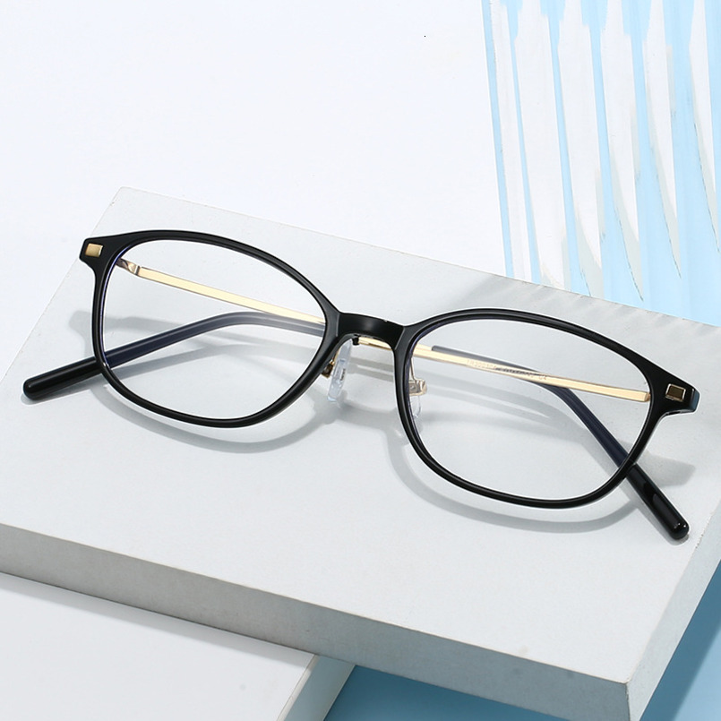 2025 New Fashion Anti-Blue Light Metal Optical Frames for Prescription and Non-Prescription Glasses Wholesale from Cross-Border Manufacturer