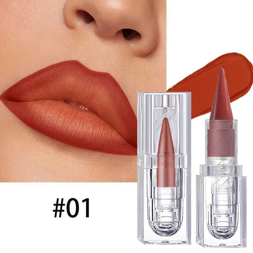 Fine Pointed Soft Fog Lusterless Sexy Brown Red Lipstick Pen Lip Contour Lipliner Contour Color CosmeticsT251110