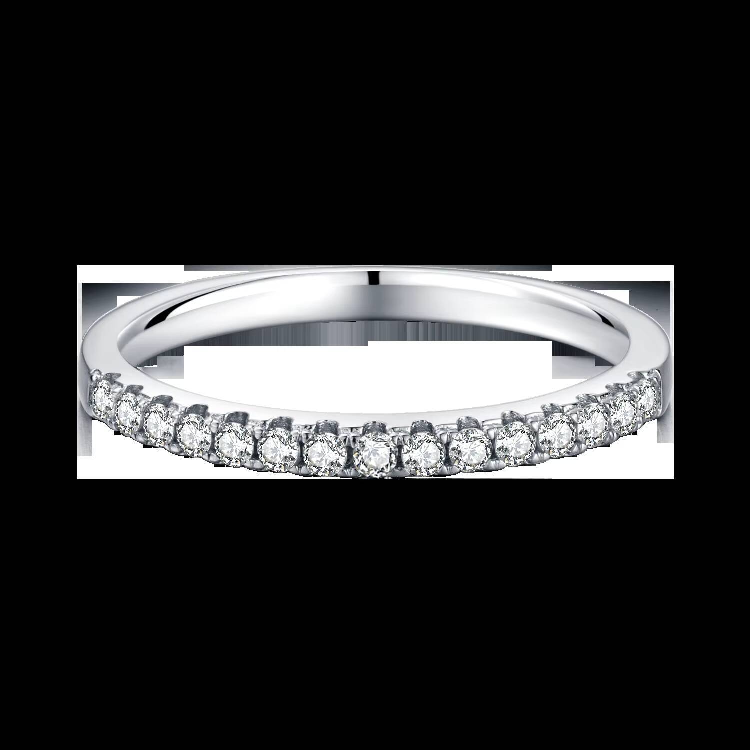 Light S925 Sterling Silver Selection D-color Moissanite Diamond Ring for Men and Women Engagement Ring Customization Supported