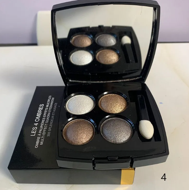 Makeup Brand C Eye shadow 6 Colors Matte Shimmer Natural Waterproof Easy Coloring Eyeshadow palette with brush