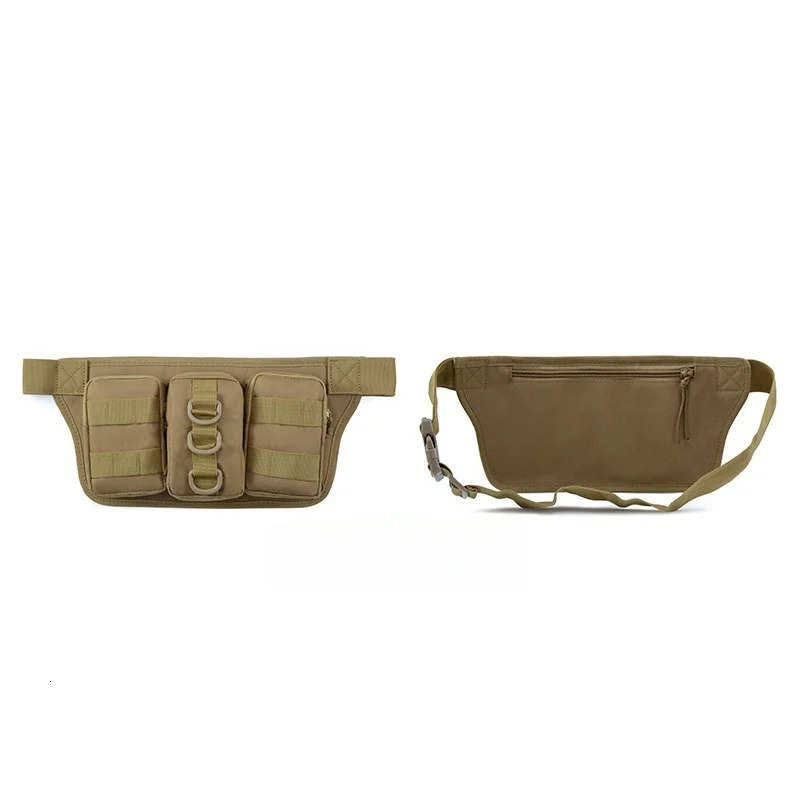 Outdoor Cycling Chest Bag Wallet Men Construction Site Phone Pouch Multifunctional Waist Tactical Camo Oxford Waterproof 251110