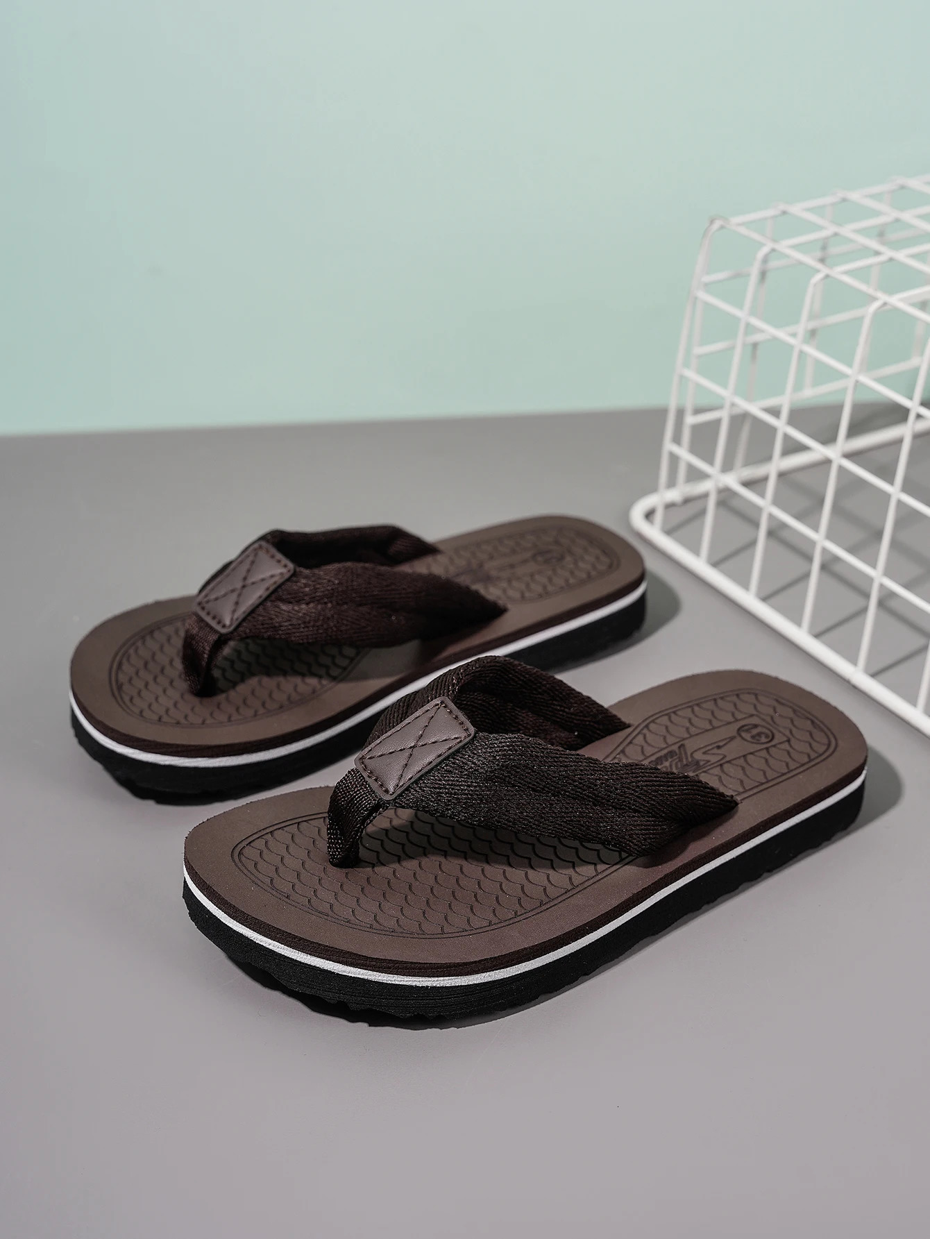 Summer boy fashion leisure comfortable home outdoor skeleton slider 250409