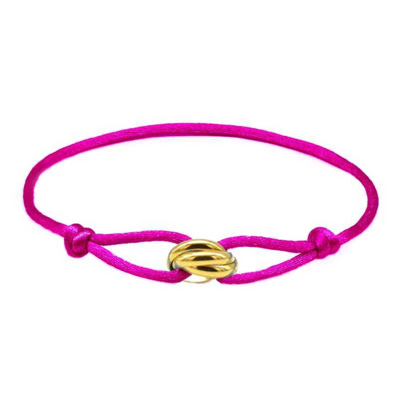 Simple Retro Lucky Woven Rope Bracelet For Women Men Temperament Trendy Luxury Circles Bangles Jewelry Accessories GiftsC250411