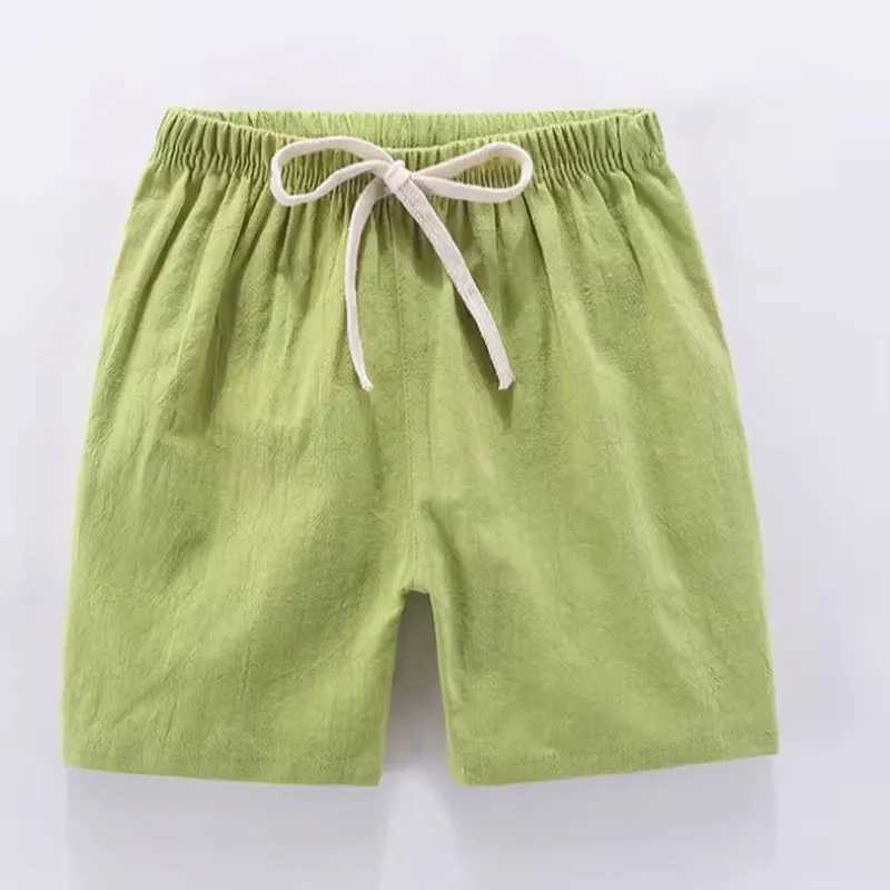 Boys and girls shorts pure cotton breathable summer casual sports beach childrens shorts Z250410