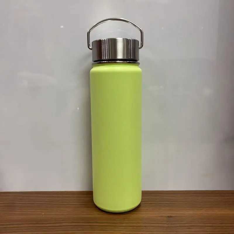 Fashionable cup Hot Cross-Border Big Mouth Sports Kettle 304 Stainless Steel Vacuum Flask Portable Outdoor Carry Adt Gifts Y251110
