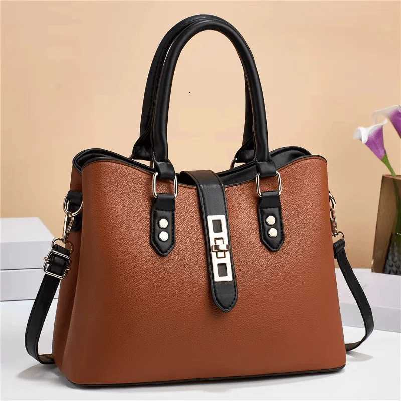 Designer Bag for Women PU Leather Fashion Solid Color Handbag Zipper Closure Adjustable Shoulder Strap Womens Shoulder bag K251110