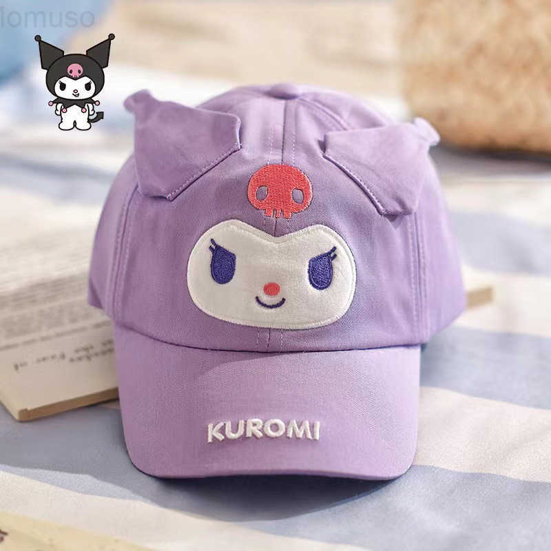 Sanrio Childrens Hat Spring and Autumn Cartoon Baseball Cap Unisex Baby Versatile Sunshade Sun Protection Cap H2511101