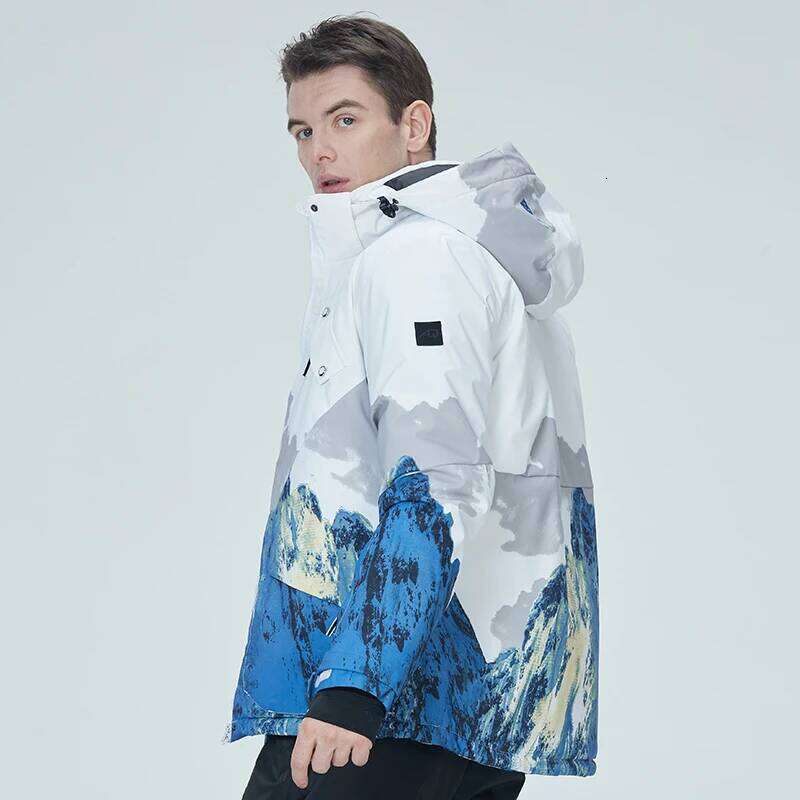 Colorful, Snow Suit, Men Women Ice Suit Wear, Waterproof, Winter Costume, Snowboarding Clothing, Ski Sets Jackets And Pants